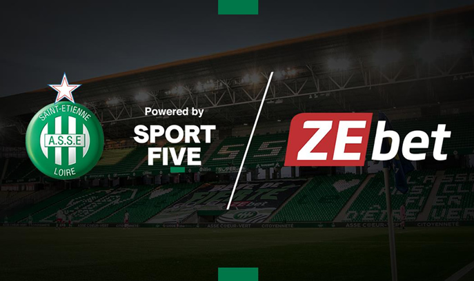 ZEbet renouvelle et étend son partenariat avec l’AS Saint-Etienne