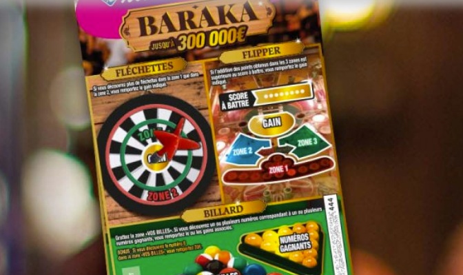 300 000 € à se partager avec Baraka, le nouveau jeu illiko de la FDJ !