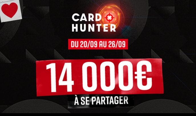 Plus de 14 000 euros à se partager avec l'opération Card Hunter de Betclic !