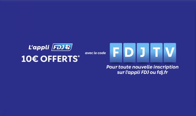 Obtenez 10 € en vous inscrivant sur FDJ.fr !