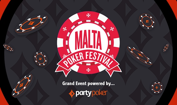 Party Poker: Remportez un package de 2000 euros pour le Malta Poker Festival !