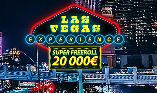 PMU Poker: Remportez un package pour jouer à Las Vegas grâce au Super Freeroll Las Vegas