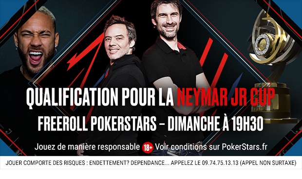 Tentez votre chance avec la Neymar Jr Cup de PokerStars !