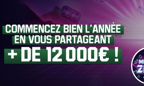 Mission 2023 : 12 000 € en jeu sur Unibet en janvier !