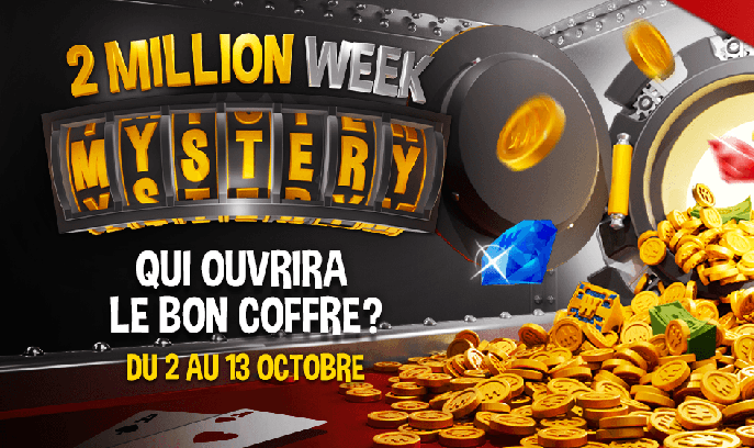 Le "2 Million Week Mystery" ouvre ses portes sur Winamax !
