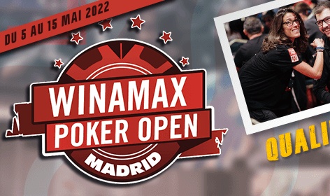 Winamax: Participez au Poker Open Madrid qui aura lieu du 5 au 15 mai 2022 !