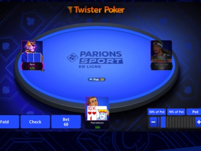 Logiciel Parions Sport Poker FDJ