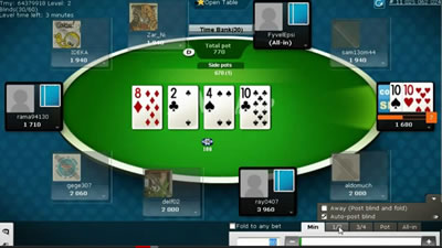 Logiciel PMU Poker