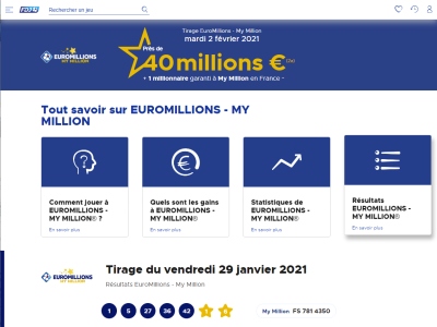 Logiciel EuroMillions