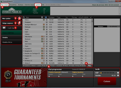Logiciel Everest Poker
